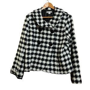 Pendleton Houndstooth Virgin Wool Jacket 16